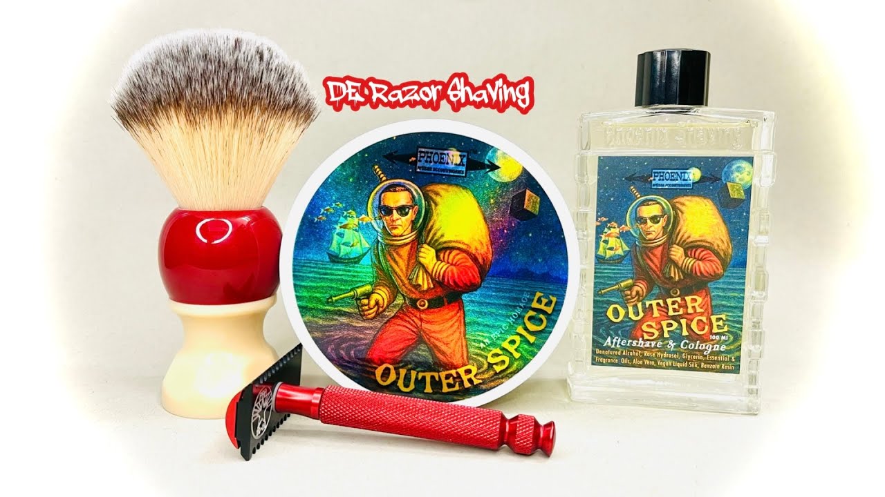 Phoenix Shaving | Outer Spice. An Epic Homage to Shulton's Old Spice! 