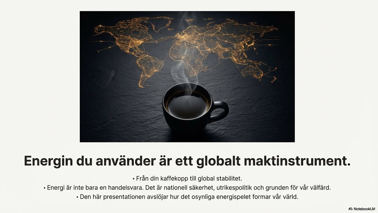 Energikunskap | EP. 14 | Det globala maktspelet: Energi som säkerhetspolitik