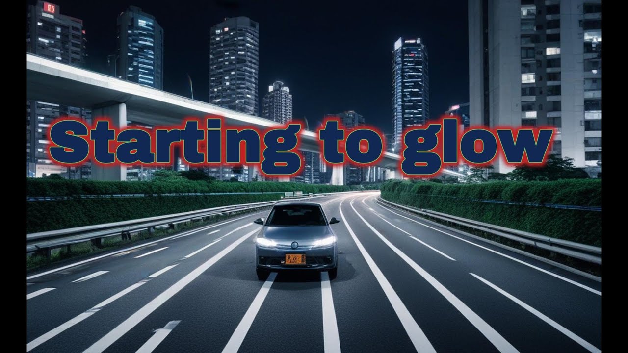 Starting to glow (Remix)  By K SIMON　official AI music video