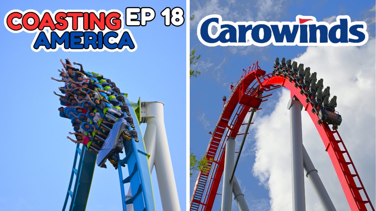 Visiting the BEST Amusement Park in the Carolinas! | Coasting America Ep. 18