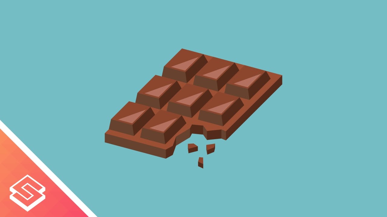 Inkscape Tutorial: Vector Chocolate Bar