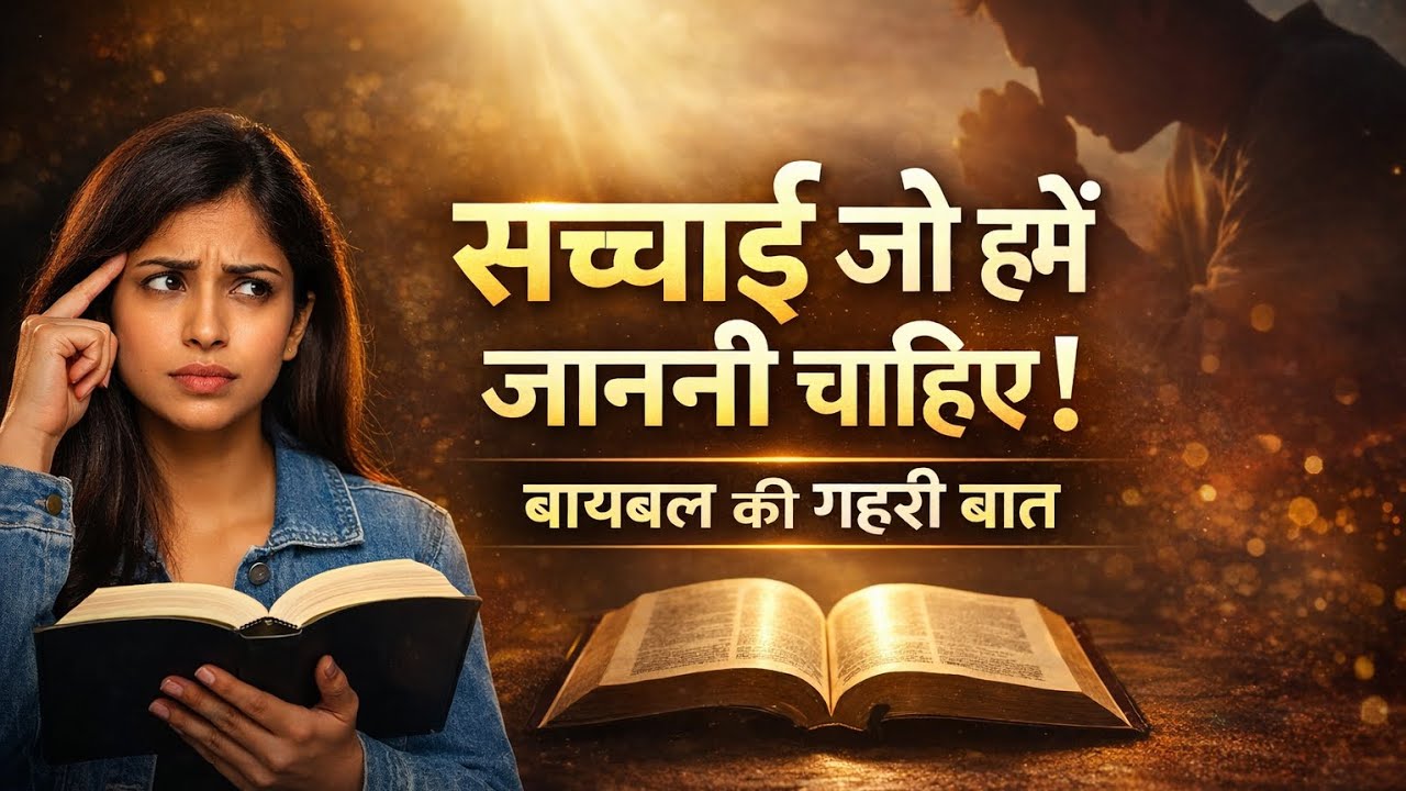 “सच्चाई जो हमें जाननी चाहिए”👉 “बाइबल की गहरी बात” #live
