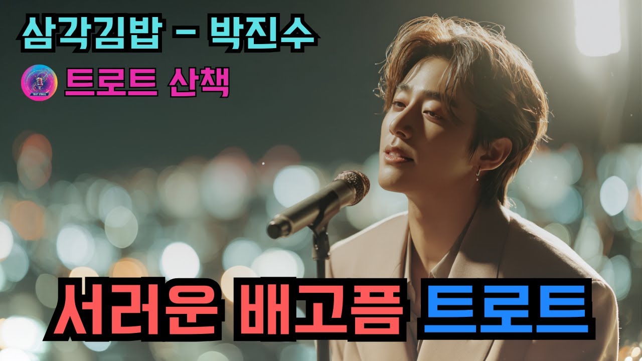 [트로트] 가슴 시린 배고픔과 설움을 노래한 트로트 | 삼각김밥 - 박진수 #트로트 #트롯 #ktrot