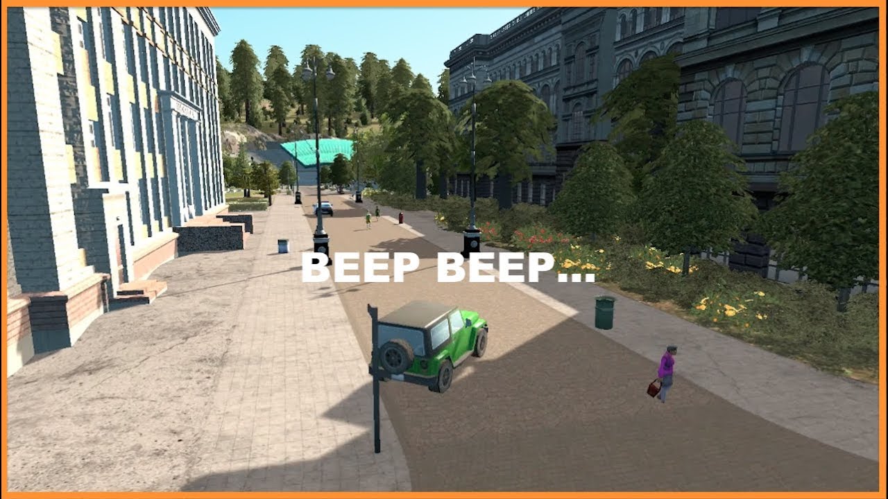 THE GTA MOD in Cities Skylines (Drive cars & Walk around!)