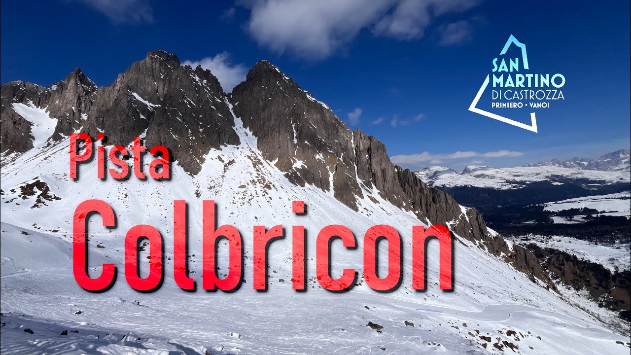 Pista Colbricon: nel mondo del Lagorai con vista Dolomitica #sanmartinodicastrozza #dolomitisuperski