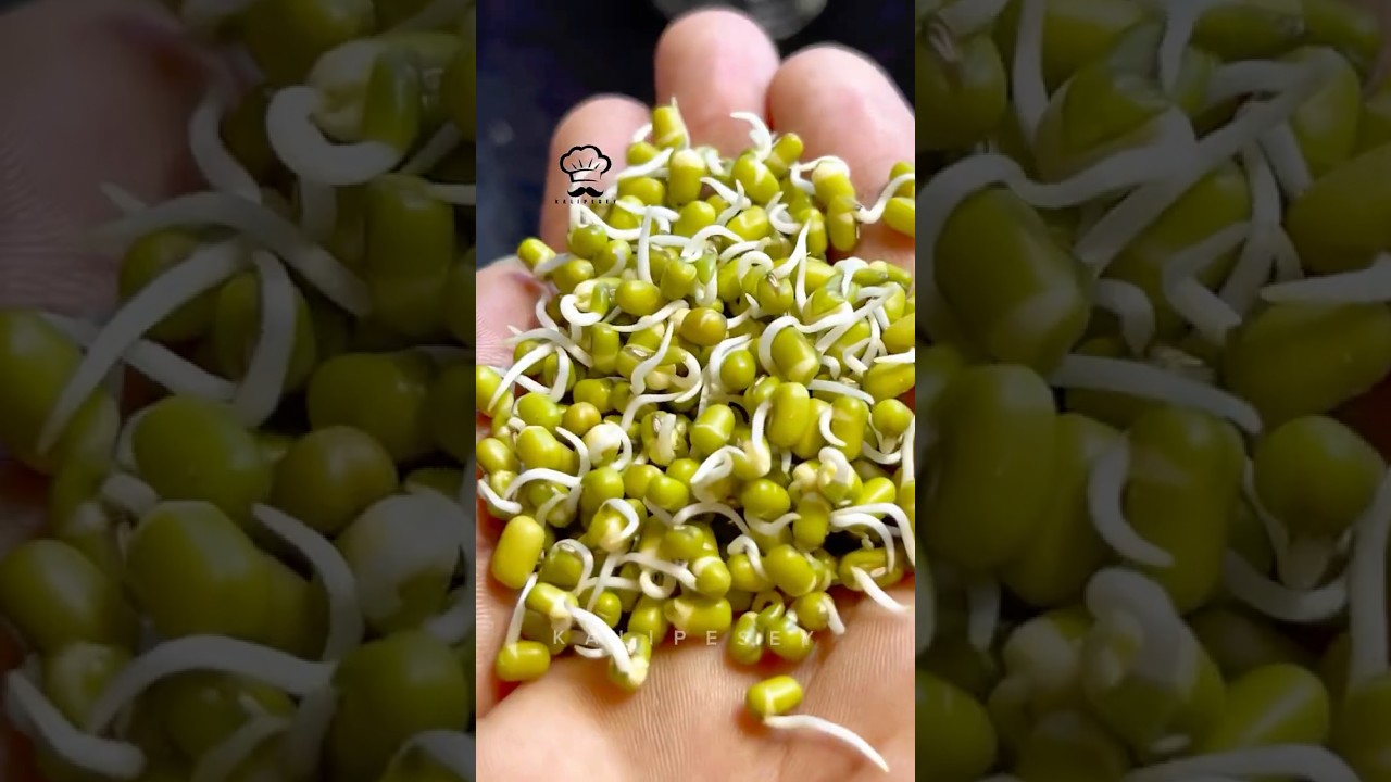 Home Made Sprouts ASMR 🌱 | Simple & Healthy Snack | Kalipesey