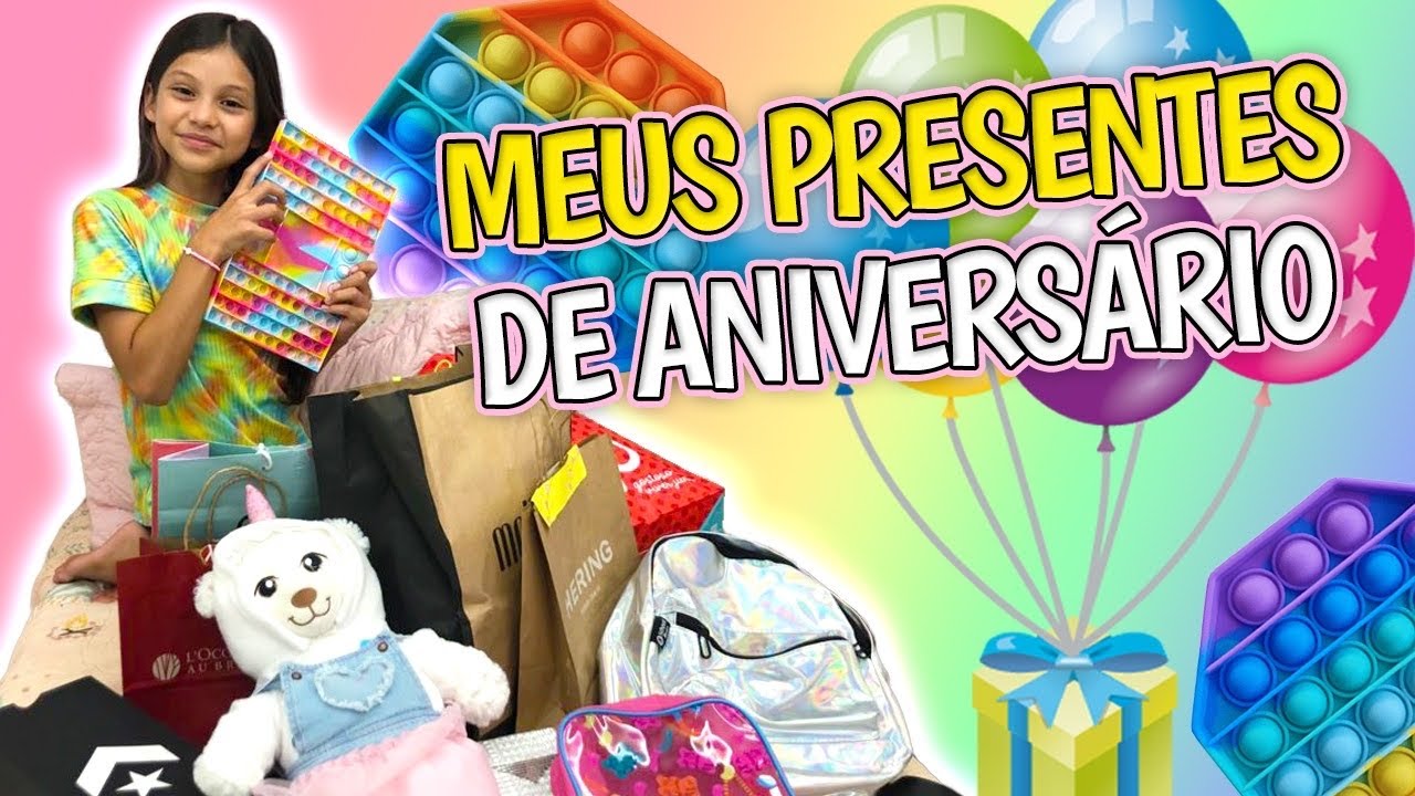 MEUS PRESENTES DE ANIVERSÁRIO DE 11 ANOS - Dudinha Show