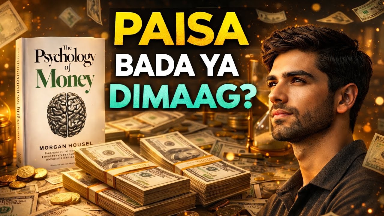 PAISA BADA YA DIMAAG? | The Psychology of Money Explained in Hindi | Money Mindset