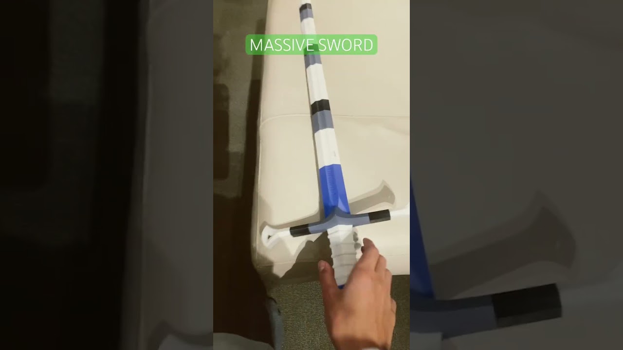 Massive sword! #bambu #3dprinting #bambua1 #a1 #bambulab #makerworld