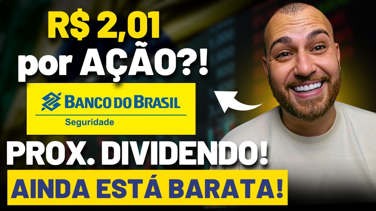 BBSE3 É A MELHOR AÇÃO PARA HOJE! PRÓXIMO ANÚNCIO DE DIVIDENDO E P/L PROJETADO, ESTÁ BARATA!