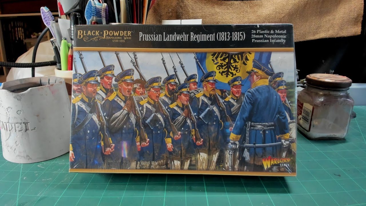 Prussian Landwehr Regiment By Warlord Games Unboxing & Review