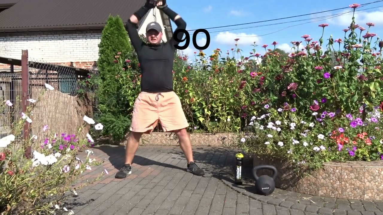 Muzyka pobudza!! Kettlebell Only my workout... Kettlebell tylko moje ćwiczenia (Polish Warrior!)