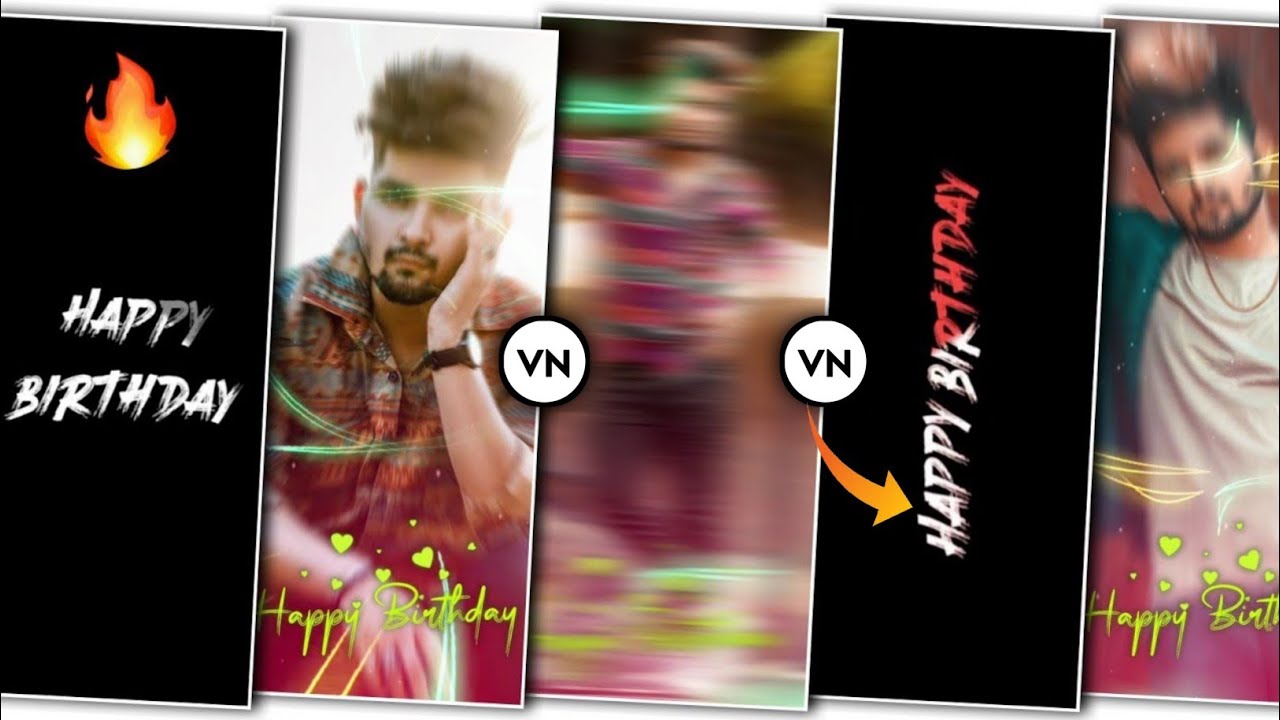 Vn Birthday Video Editing | Happy Birthday Vn Video Editing | Birthday Video Editing