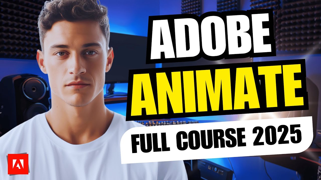 Adobe Animate FULL COURSE for Beginners - THE COMPLETE GUIDE (2025)