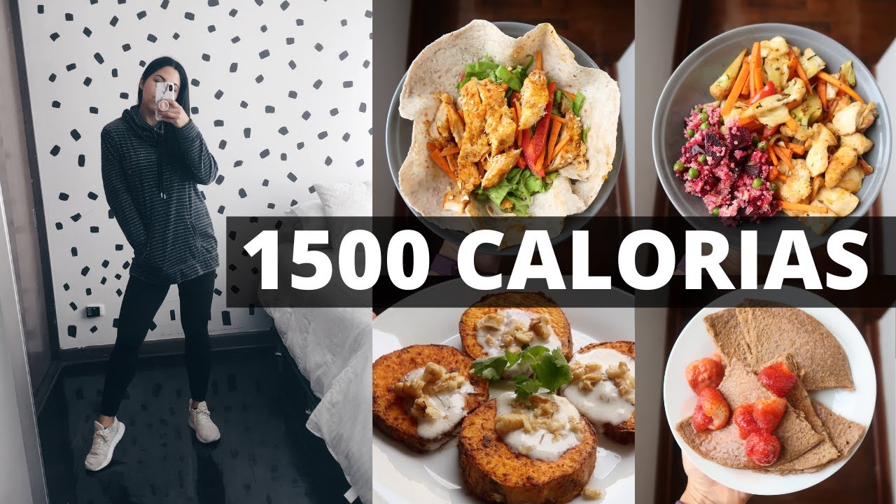 1500 CALORIAS| LO QUE COMO PARA BAJAR DE PESO | Michela Perleche