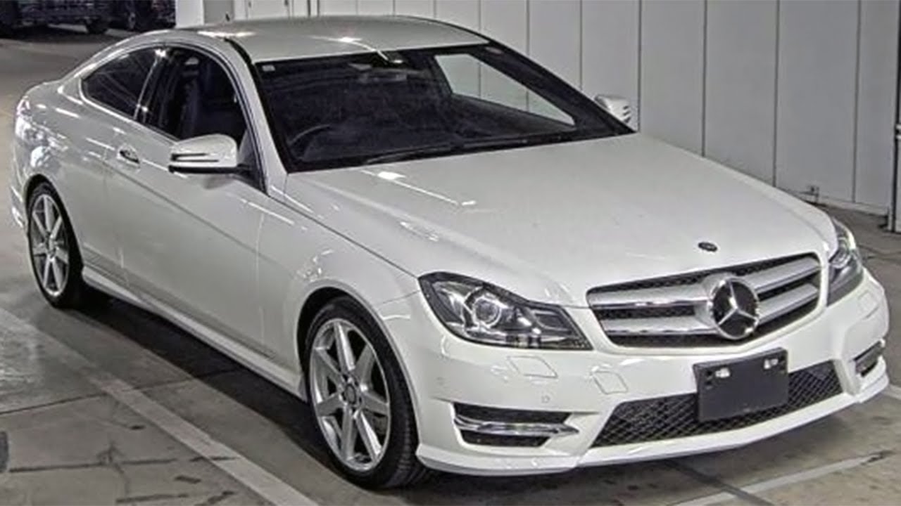 Курс рухнул! Теперь 1+ млн. рублей MERCEDES BENZ C180 Coupe AMG с аукциона Японии!