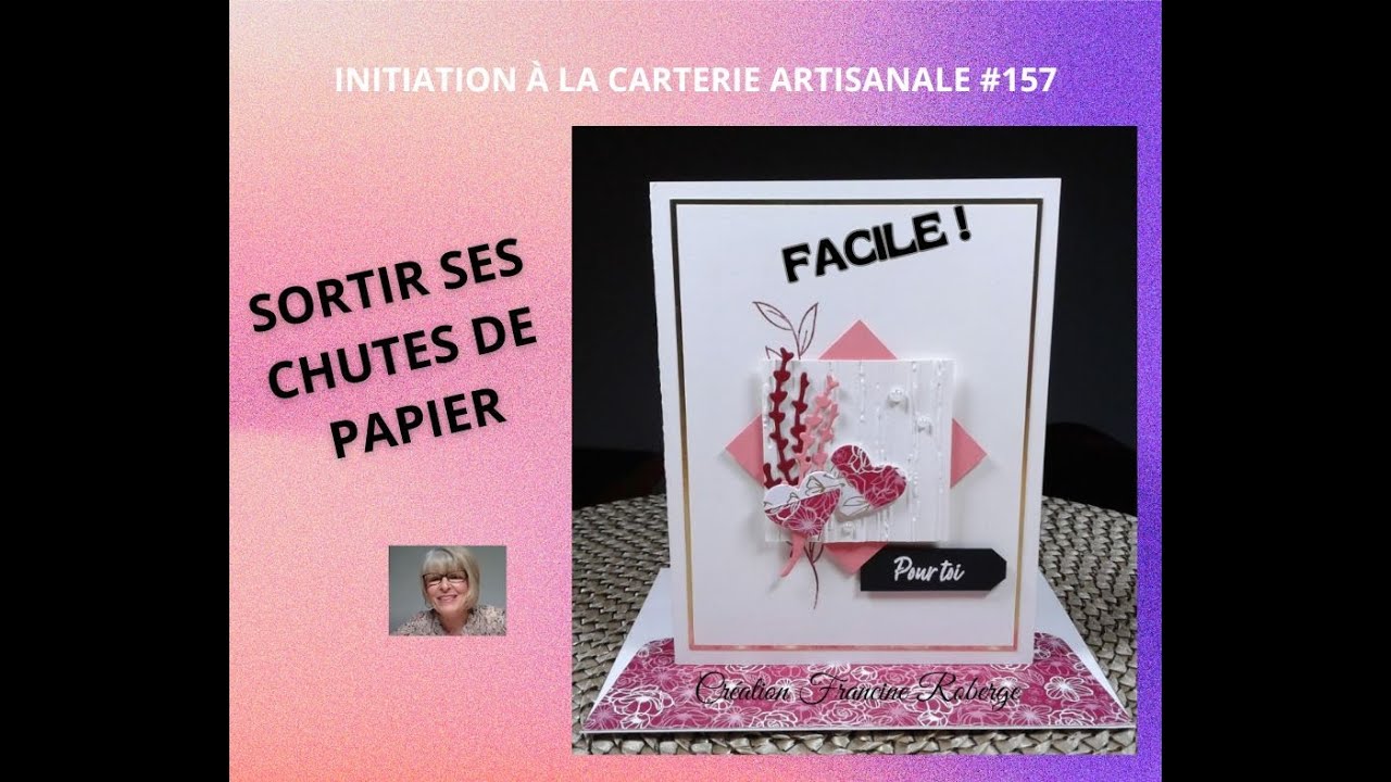 UTILISER NOS CHUTES DE PAPIER   ST VALENTIN   SU