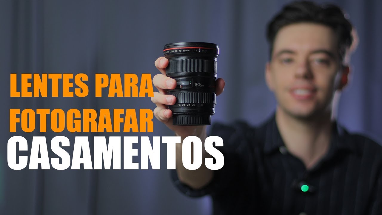 As melhores lentes para fotografar casamento