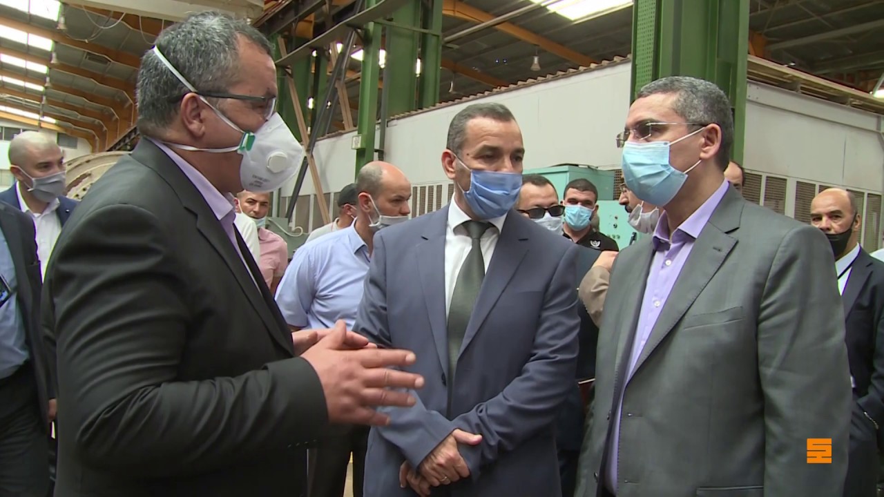 Visite de travail de Monsieur le Président Directeur Général à Arzew 20-06-2020