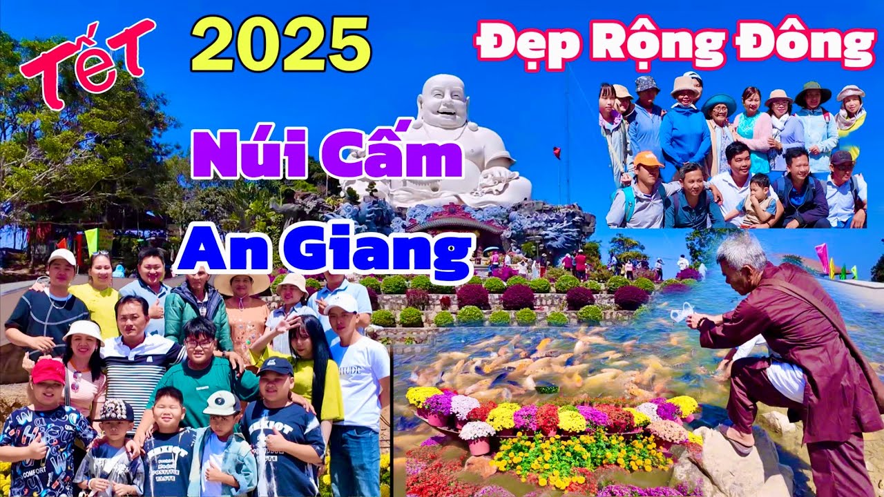 Núi Cấm Tịnh Biên An Giang Đẹp Rộng Đông Du Khách Và Tấm Lòng Hảo Tâm Từ Mỹ | Khương Nhựt Minh