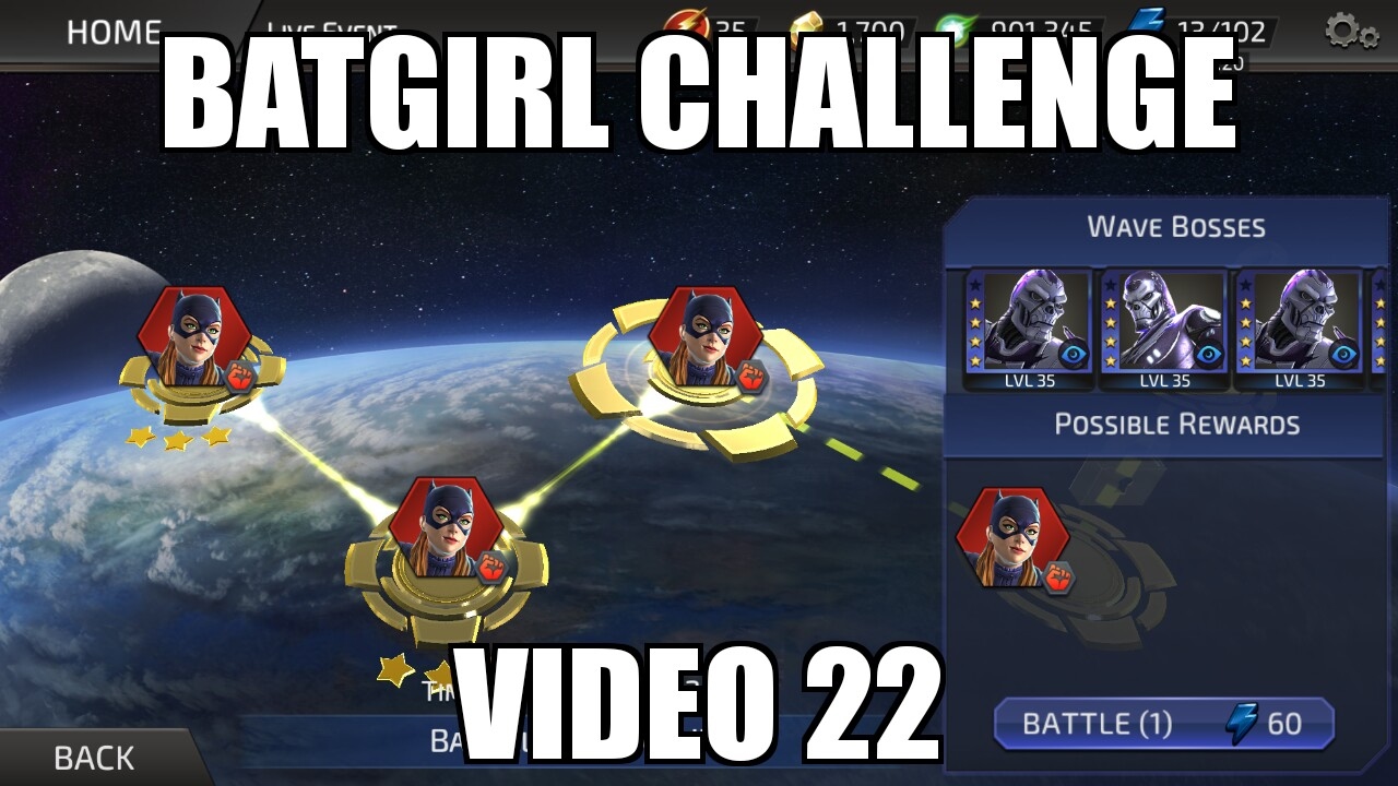 DC Legends game video 22 = Batgirl Challenge gameplay