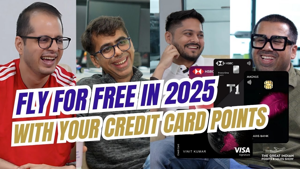Your 2025 Beginner Strategy to Fly for Free with Credit Card Points in India & Internationally!