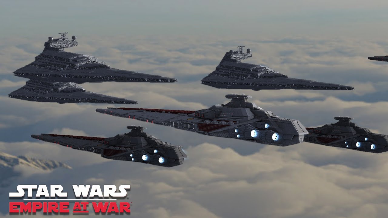 Star Destroyer VS Valiant Class - Star Wars : Empire at War Remake Mod 5.1