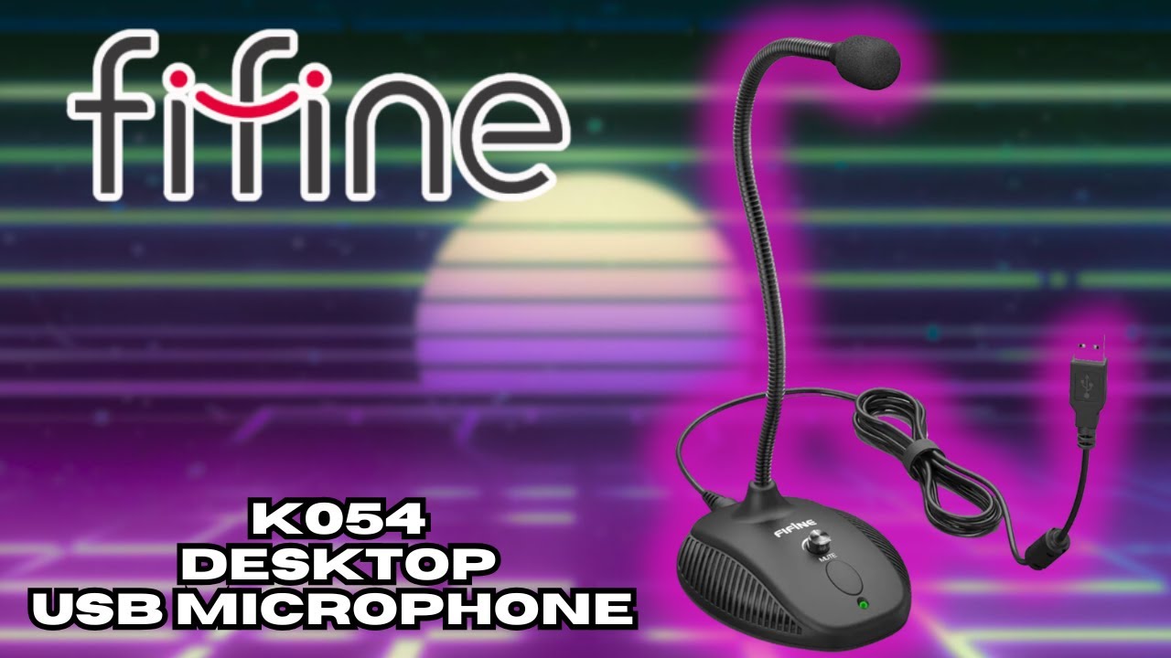 Fifine K054 USB Desktop Microphone.