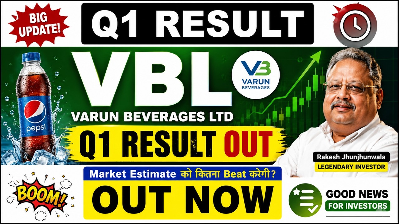 VBL Q1 Results 2027 | VBL Results Today | VBL Share Latest News | Varun Beverages share Latest News