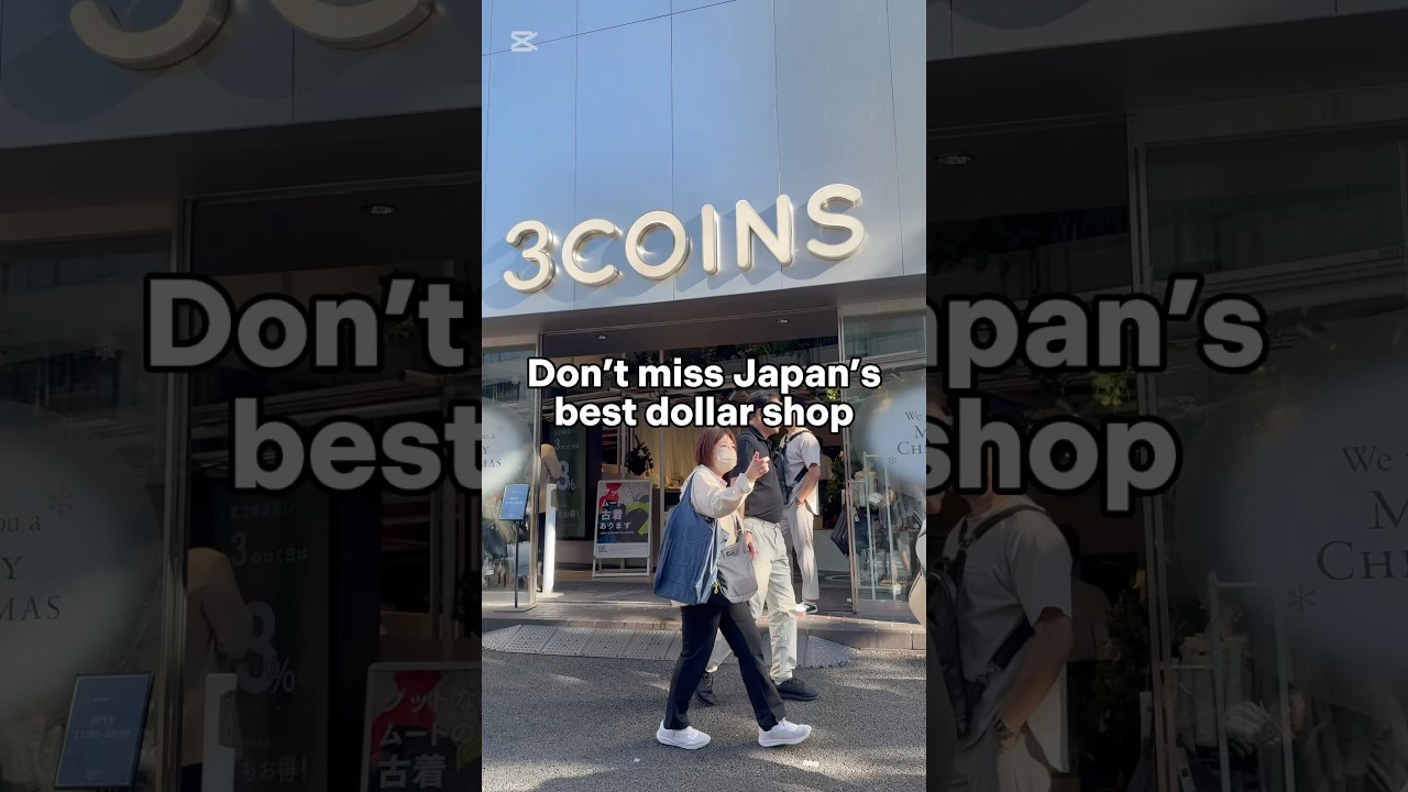 Japan&rsquo;s BEST Dollar Store Haul! 3COINS Under $2 USD Finds 🛍️💖 #TokyoShopping