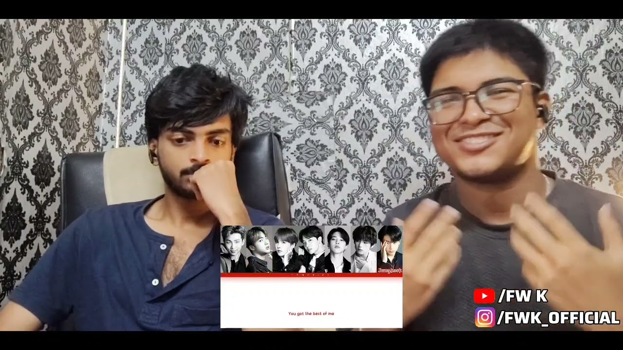 BTS “BEST OF ME” Lyrics REACTION | FW K 