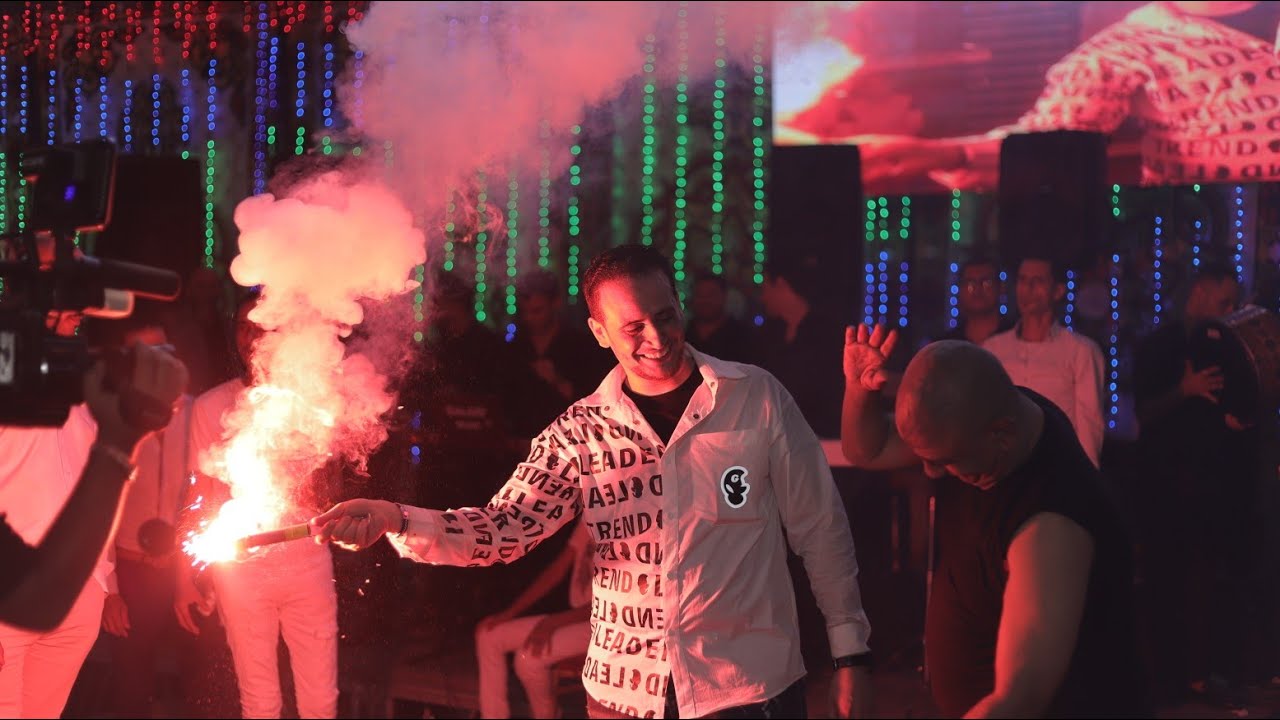 النجم جهاد الألفي والموسيقار محمد مزيكا من داخل مليونية اسامه جيدا افراح السويس