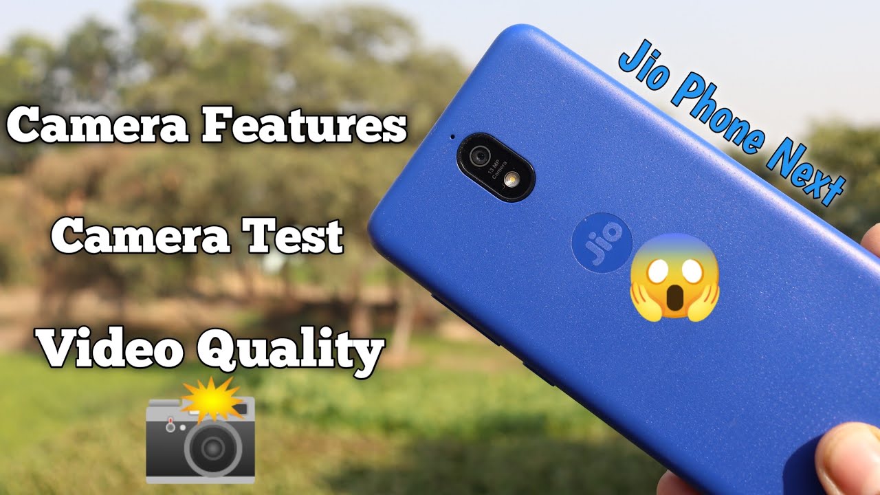 Jio Phone Next Camera Test & Camera Features 📸