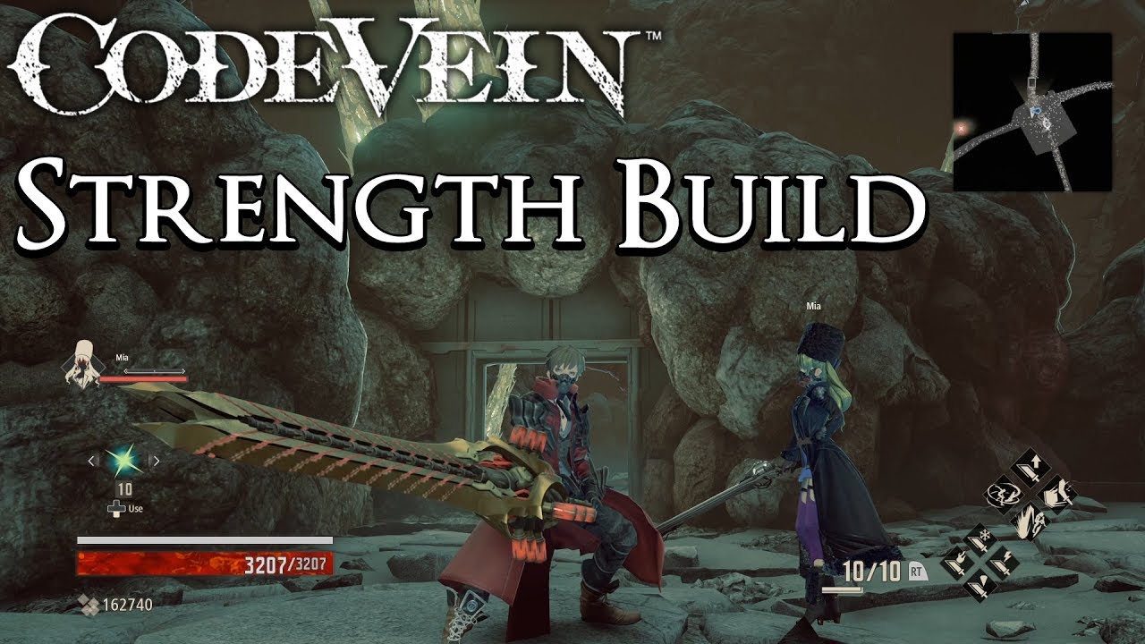 Code Vein - Strength Build - Block n' Smash
