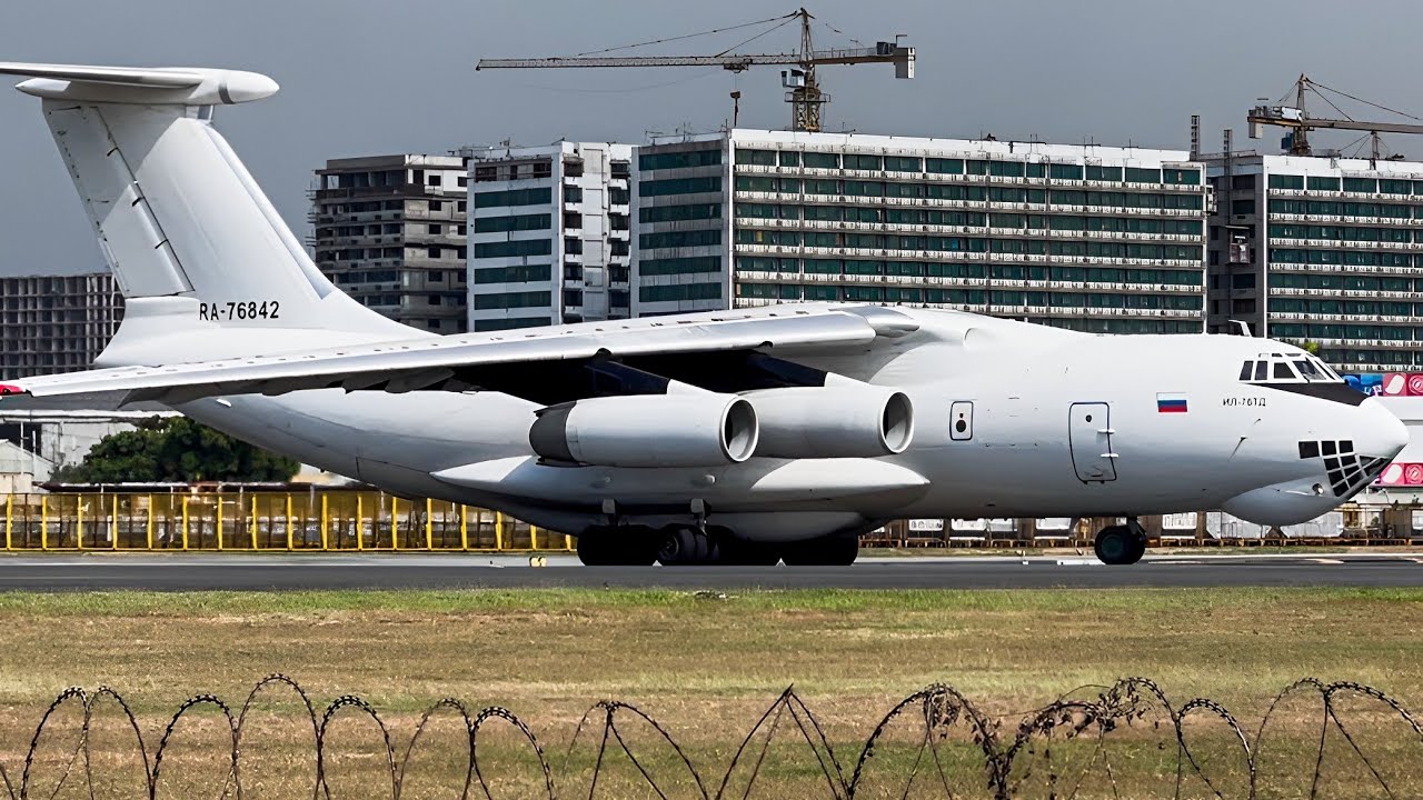 ✈️PLANESPOTTING with RARE ILYUSHIN IL-76TD in Manila | Part 83
