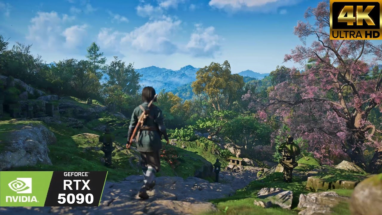 [4K] Assassin's Creed Shadows | looks INCREDIBLE with RAY TRACING Mod - RTX 5090 - Next-Gen Graphics