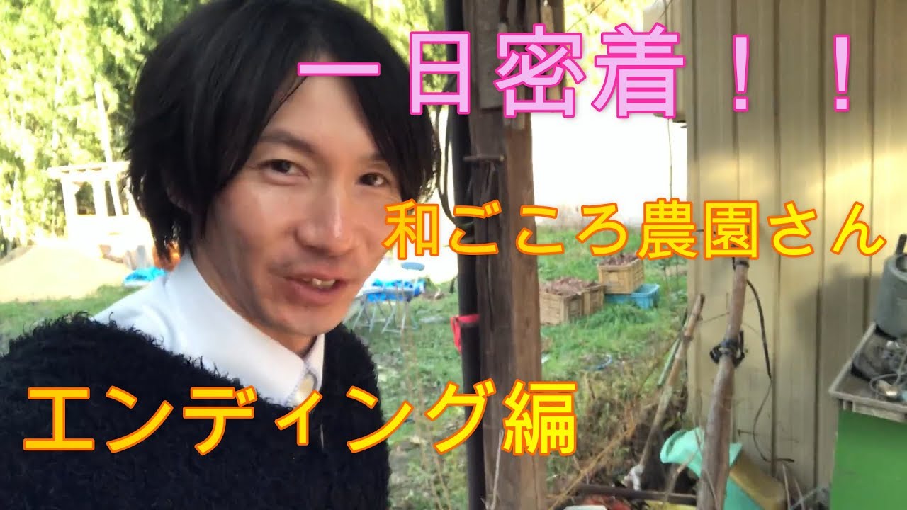 一日密着！！和ごころ農園さんエンディング編⑨
