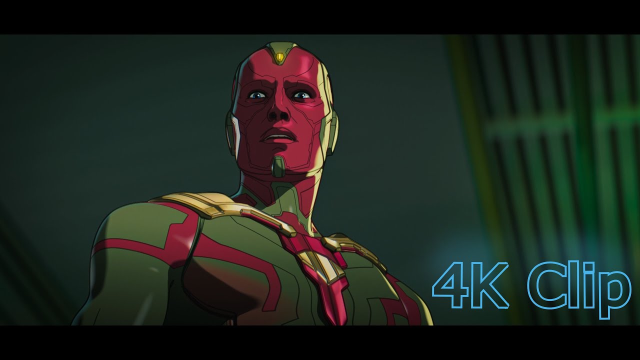 Vision Expressing Love About Wanda| What If 01*05 4K Clip