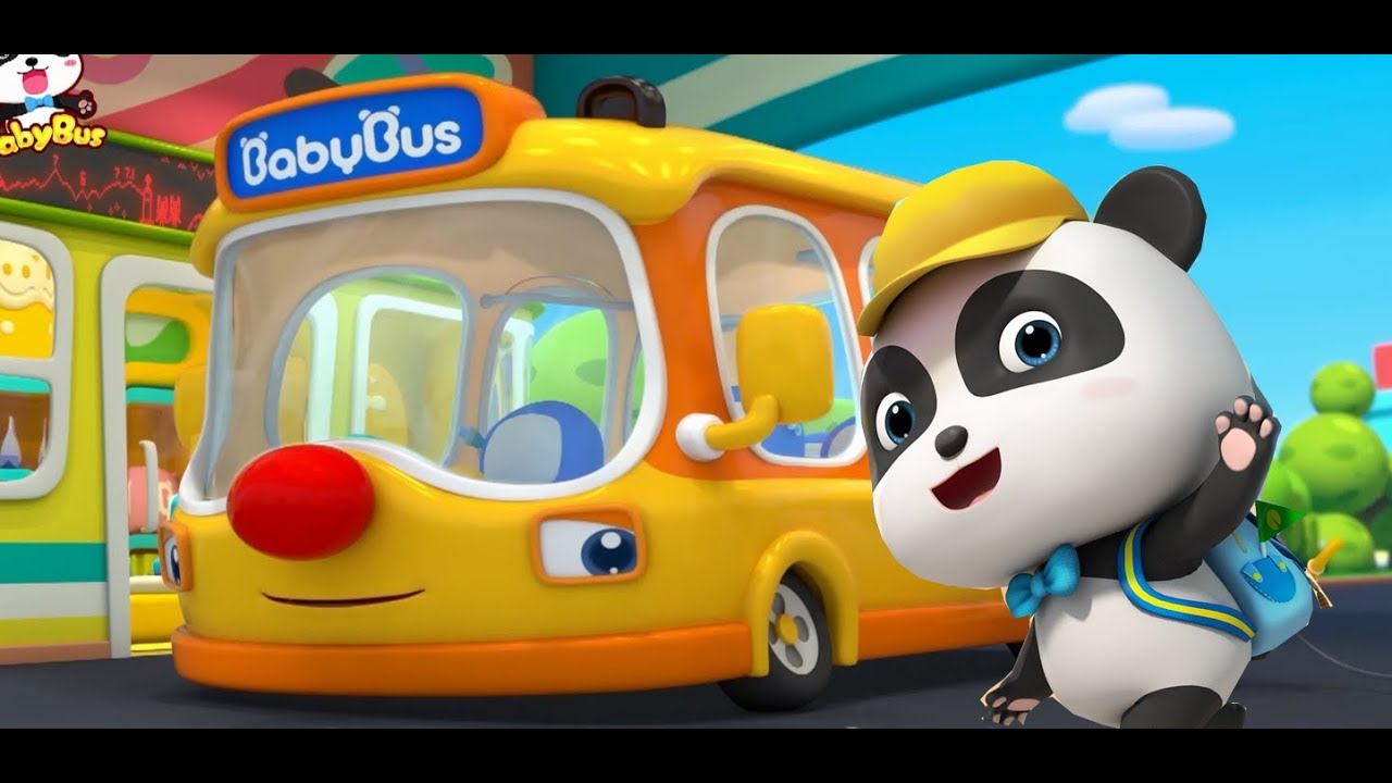 【生活習慣】幼稚園バスがきたよ！誰が乗ってくるかな？ | 幼稚園ごっこ＆人気動画まとめ 連続再生 | 赤ちゃんが喜ぶアニメ | 動画 | BabyBus