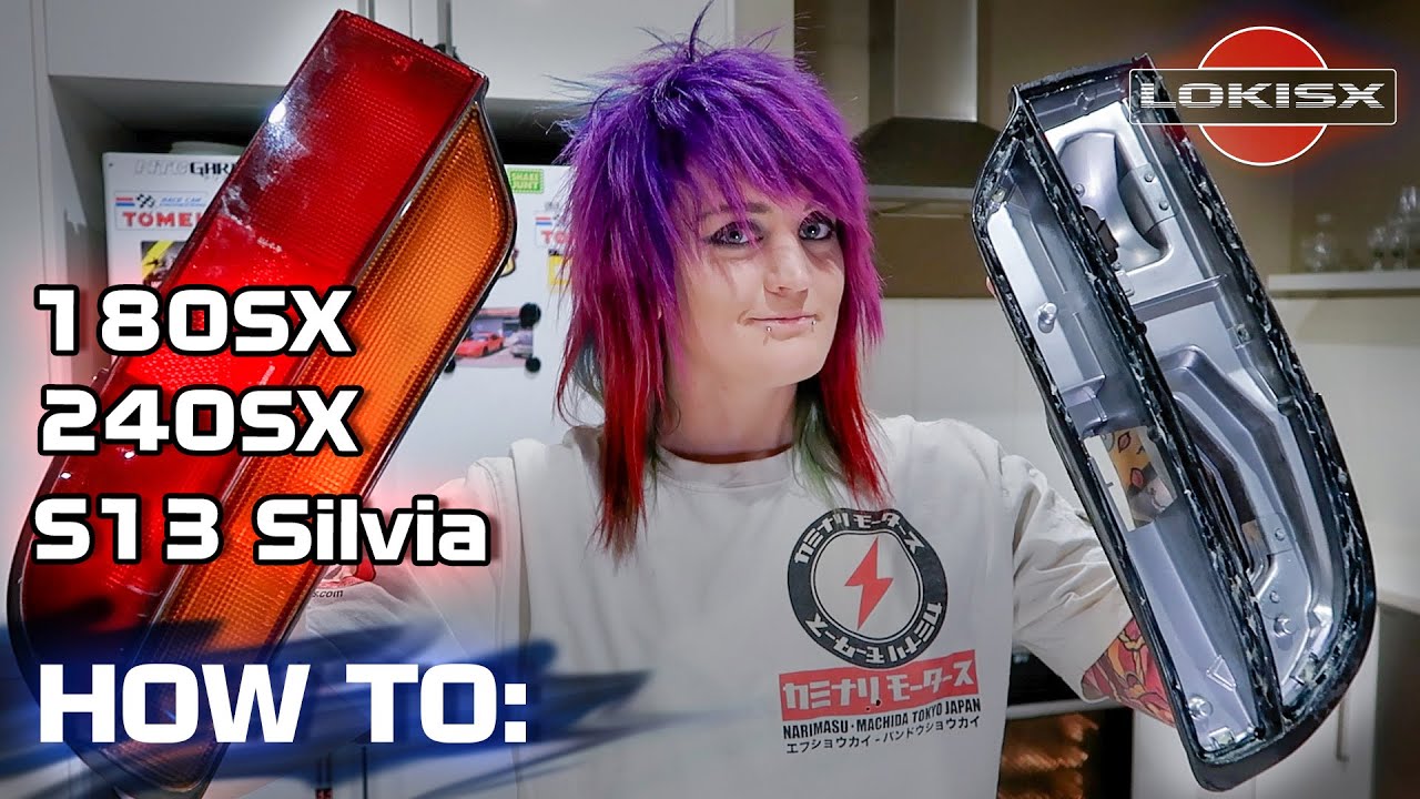 Remove your 180SX / 240SX /S13 Tail lights lens - PART ONE