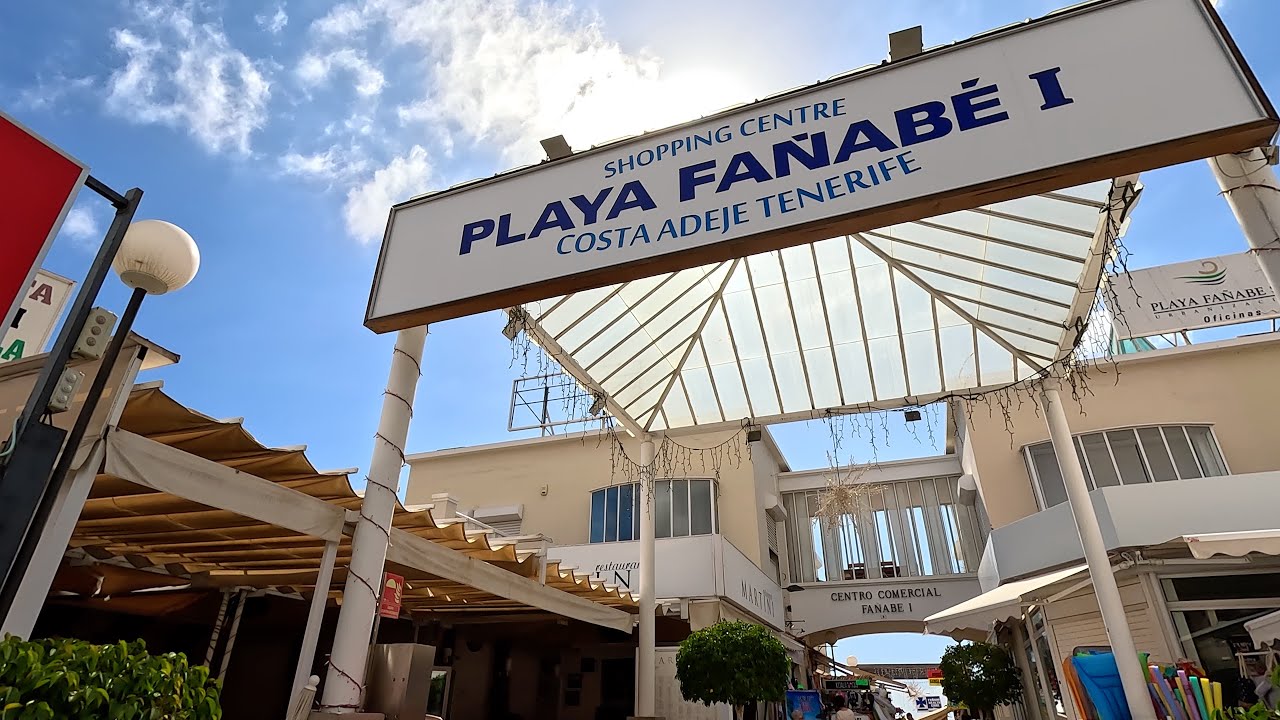 Tenerife - Fanabe Shopping Loads Of Goods On Sale Here!.. Costa Adeje.....