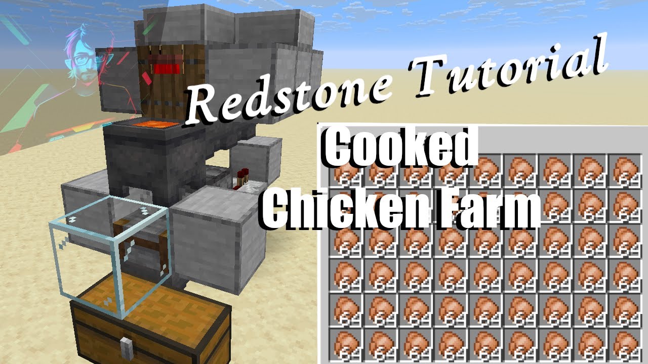Lava Chicken! | Automatic Cooked Chicken Farm 4.0 for Java 1.21.9+ | Minecraft Tutorials