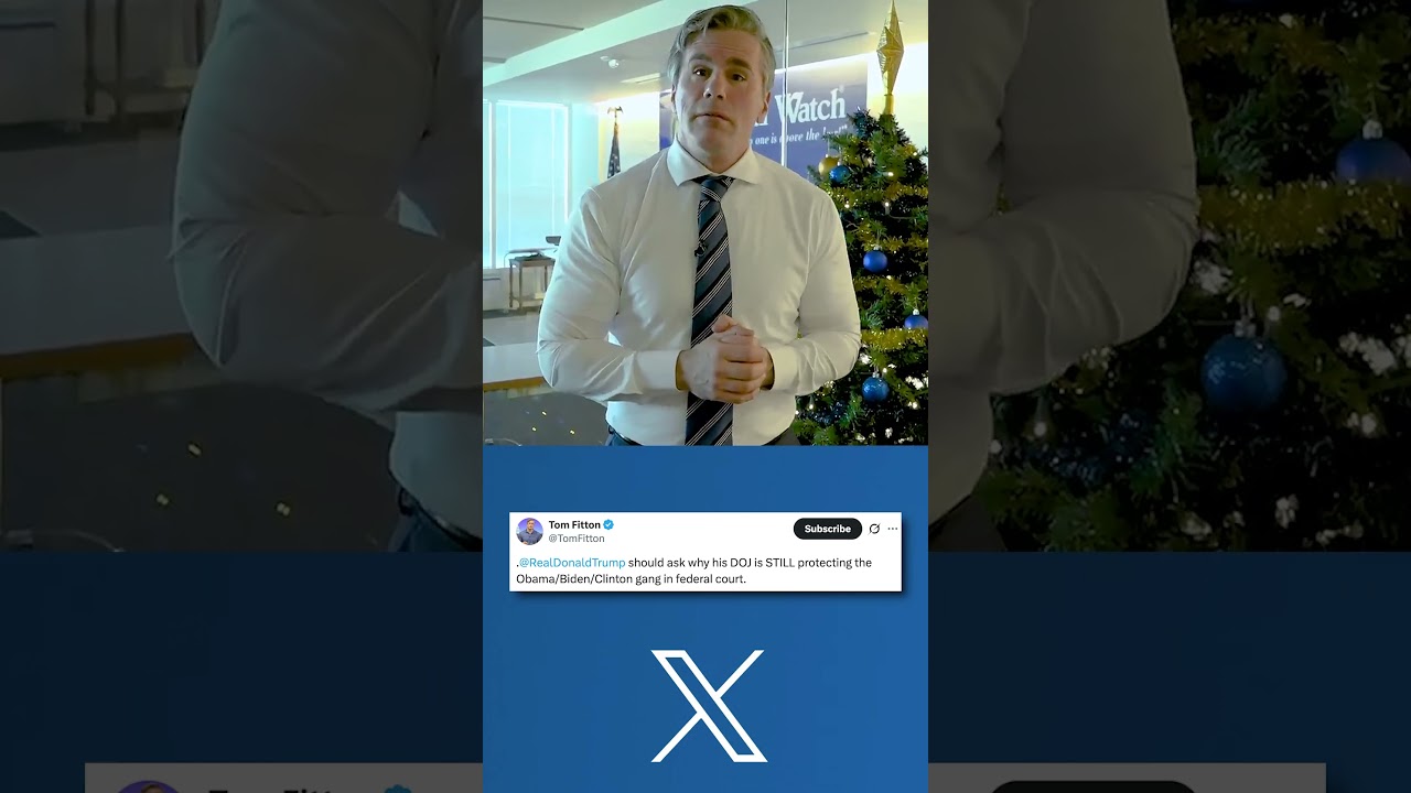 FITTON: Trump should ask why his DOJ is STILL protecting the Obama/Biden/Clinton gang!
