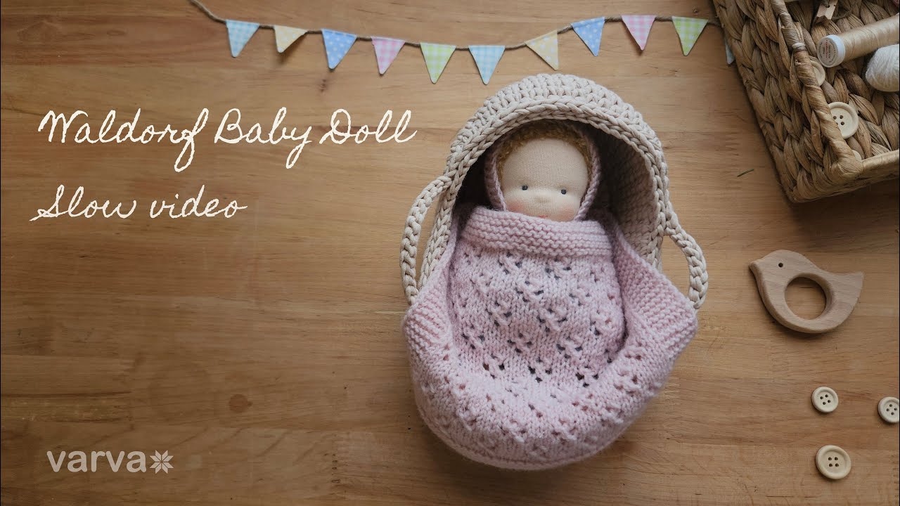 My Handmade Waldorf Baby Doll 7 inch (18 cm) | Mickey and Her Outfit