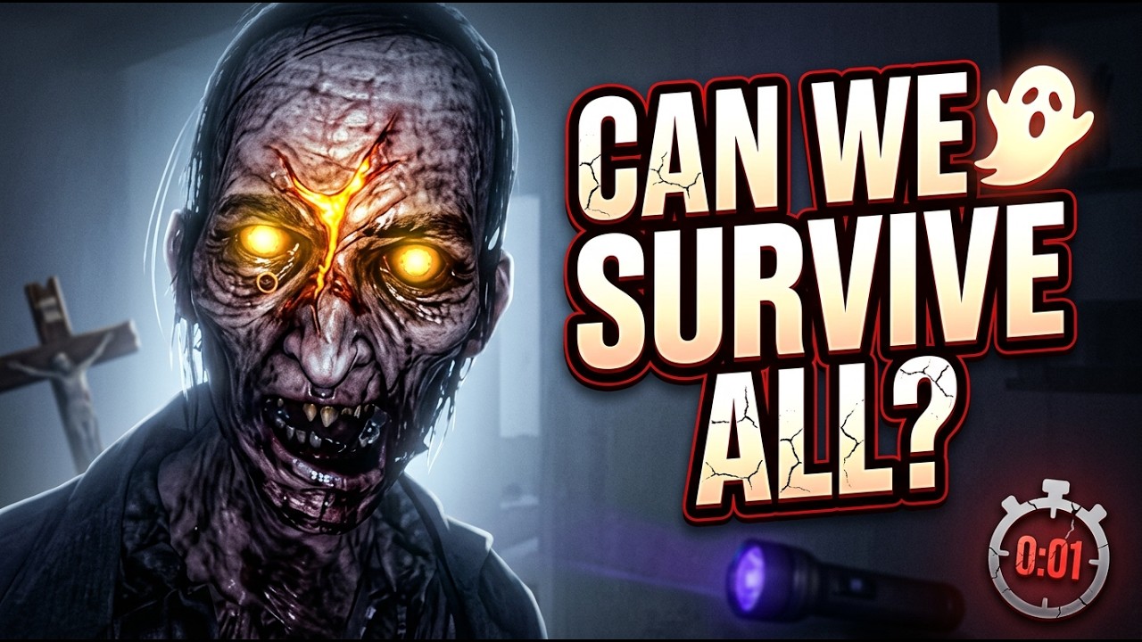 All Difficulty Challenge! 👻 Random Map 👻 Phasmophobia