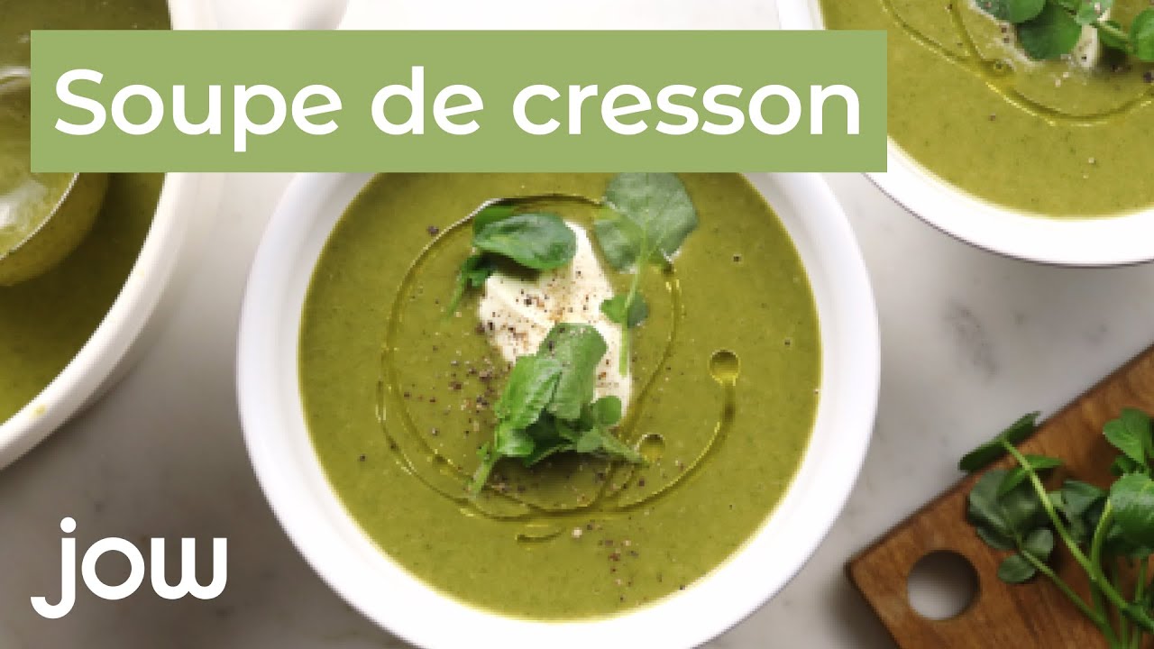Recette de la Soupe de cresson
