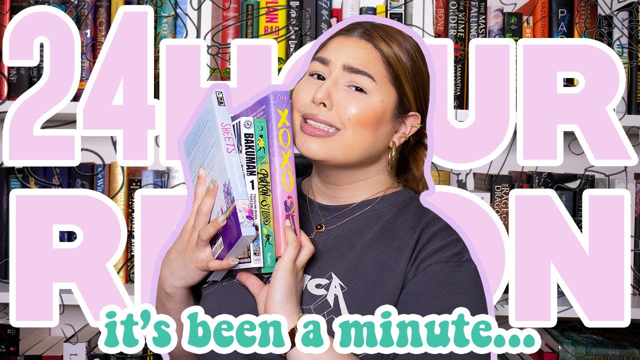 i read 4 books in 24 HOURS 💖 fairyloot and illumicrate unboxings, and a 24 hour readathon vlog!