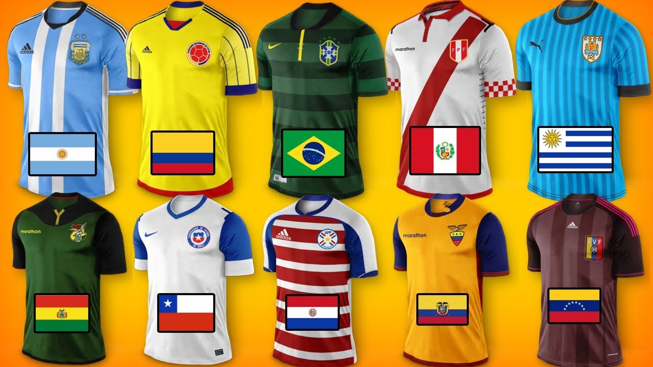 Nuevas camisetas COPA AMERICA 2019