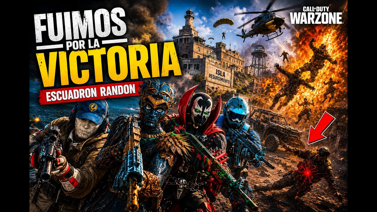 COD Warzone Gameplay Isla Rebirt (Full HD)🔥 &iexcl;VICTORIA! | 💀🏆