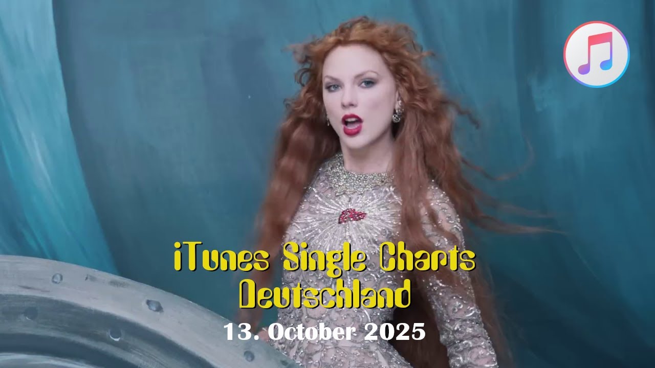 TOP 40: Offizielle iTunes Single Charts Deutschlands - Stand: 13. Oktober 2025